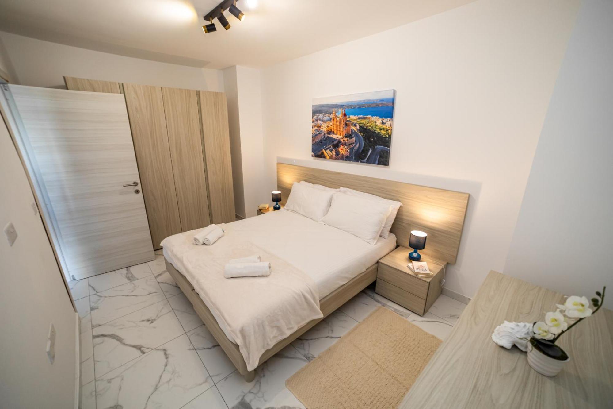 Sea Breeze, Spacious 2-Bedroom Lux Seaside Apartments San Pawl il-Baħar Zewnętrze zdjęcie